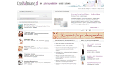 Desktop Screenshot of galeriaproduktow.czasnazmiane.pl